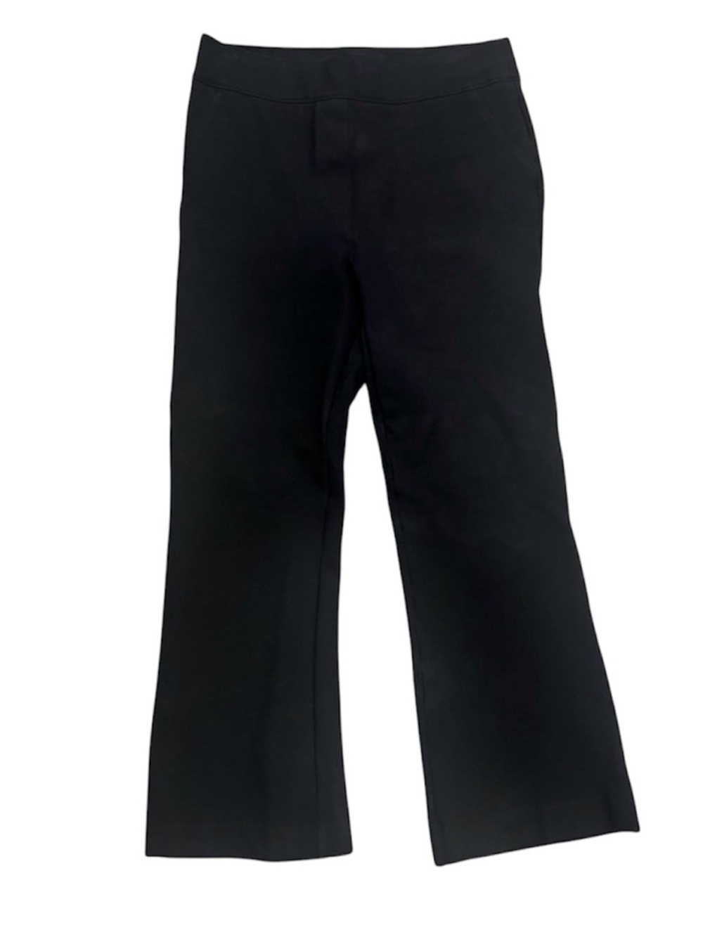 SPANX Black Pull-On Flare Leggings – Sculpting High-Rise Athleisure Pants size m